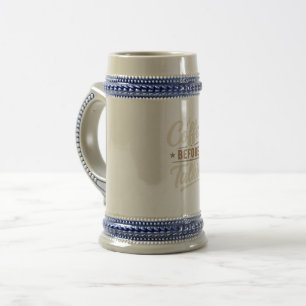 👉 Kaffee vor dem Reden – Lustiger Kaffeeliebhaber Bierglas