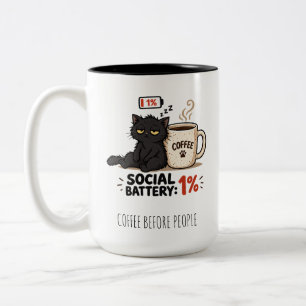 KAFFEE VOR MENSCHEN TASSE