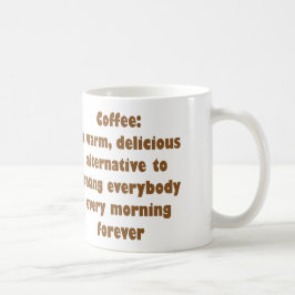 KAFFEE-WARME KÖSTLICHE ALTERNATIVE ZUM HASSEN DER KAFFEETASSE