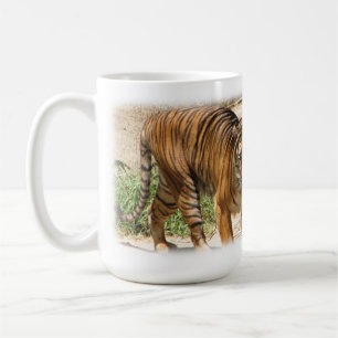 Kaffee weckt den Tiger! Kaffeetasse
