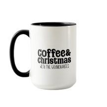 Kaffee & Weihnachten mit Ihrem eigenen Text