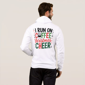 Kaffee-Weihnachts-Design Hoodie