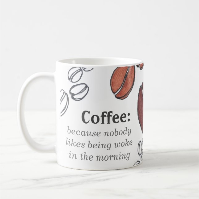 Kaffee: Weil niemand gerne Tasse geweckt wird, 11  (Links)
