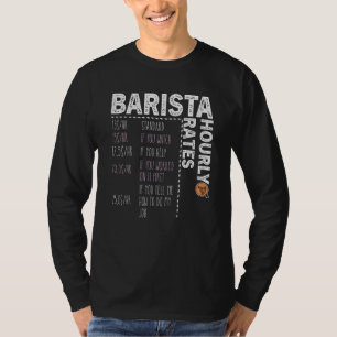 Kaffee Weinangebot Barista Cool Kaffee Wein 19 T-Shirt