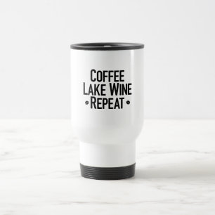 Kaffee wie Wein wiederholen Reisebecher