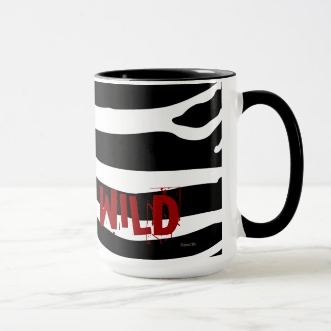 Kaffee Wild (schwarz) Große Tasse (Rechts)