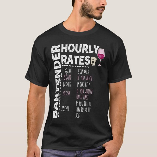 Kaffee Wine Zitat Barista cool Kaffee Wein 1 T-Shirt (Vorderseite)