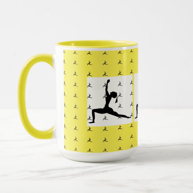 Kaffee & Yoga Tasse (Links)