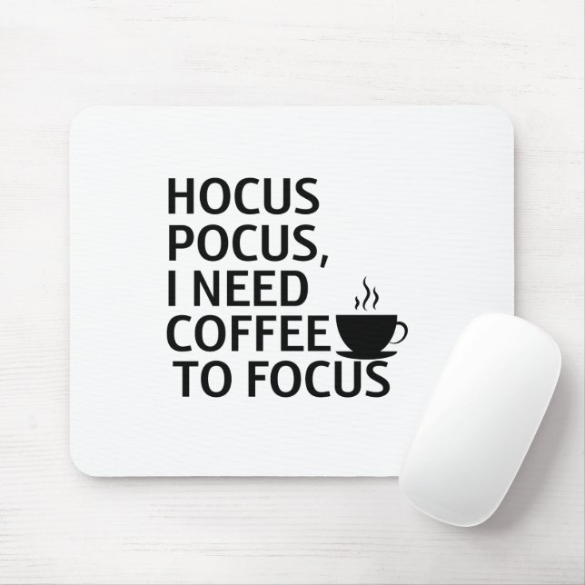 Kaffee & Zaubermousepad Mousepad (Mit Mouse)