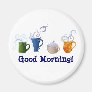 Kaffee-Zeit Magnet