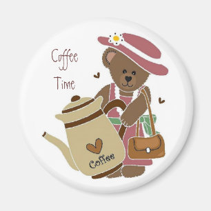 Kaffee-Zeit-Magnet Magnet