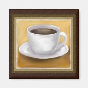 Kaffee-Zeit-Magnet Magnet