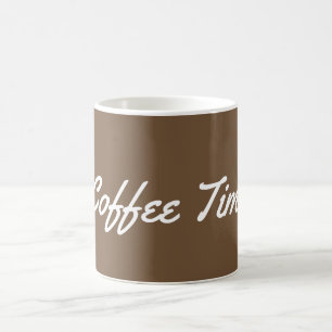 Kaffee-Zeit-Tasse Kaffeetasse