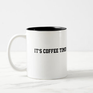 Kaffee-Zeit Zweifarbige Tasse
