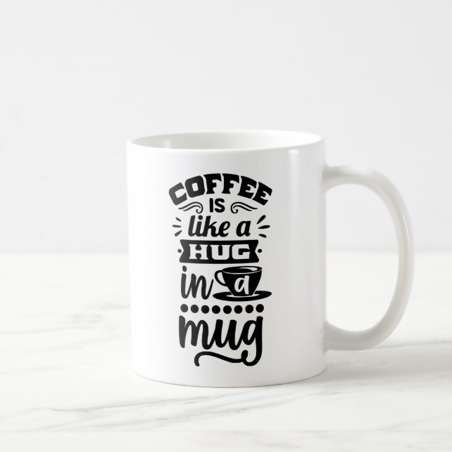 Kaffee-Zitat Kaffeetasse (Rechts)