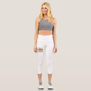 Kaffee zuerst, Arbeit später – Angetrieben von Kof Capri Leggings