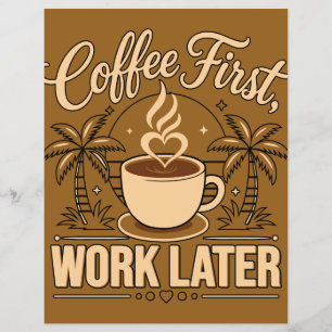 Kaffee zuerst, Arbeit später – Angetrieben von Kof Flyer
