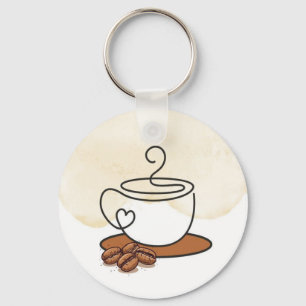 Kaffee zuerst, Entscheidungen später Schlüsselanhä Schlüsselanhänger