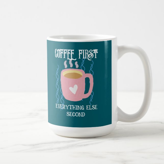Kaffee zuerst kaffeetasse (Rechts)