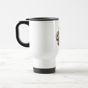 Kaffee zuerst – Lustiges T-Shirt für Kaffeeliebhab Reisebecher