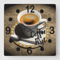 Kaffee zuerst