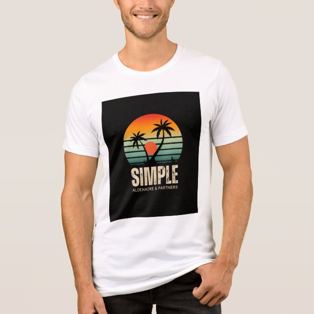 Kaffee zuerst, sprechen später Tri-Blend shirt (Vorderseite)