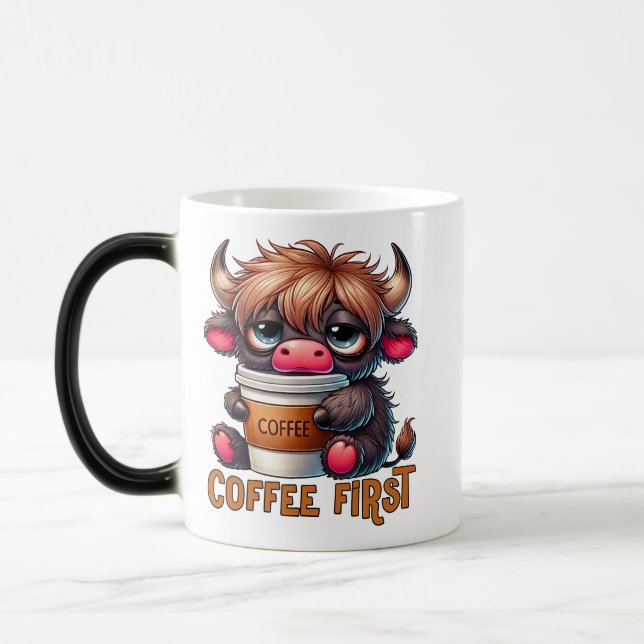 Kaffee zuerst  verwandlungstasse (Links)