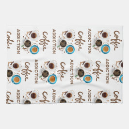 Kaffeeabhängigkeit Geschirrtuch