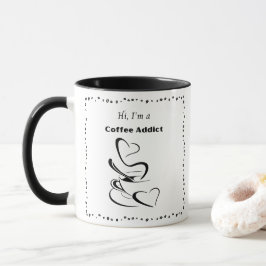 Kaffeeaddict Hot Coffee Cup Tasse