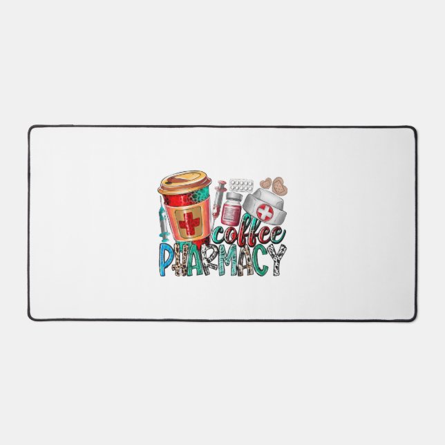 Kaffeeapotheke Schreibtischunterlage (Vorderseite)