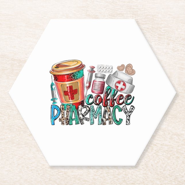 Kaffeeapotheke Untersetzer (Vorderseite)