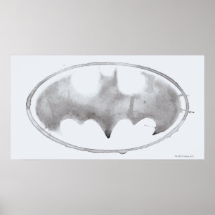 Kaffeebasis Symbol - Grau Poster