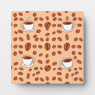 Kaffeebecher Cozy Muster Fotoplatte