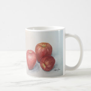 Kaffeebecher oder Teetasse mit Apfel-Design