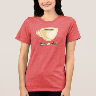 Kaffeebecher Tri-Blend Shirt
