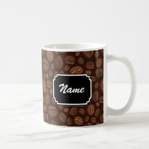 Kaffeebohne-personalisierte Tasse