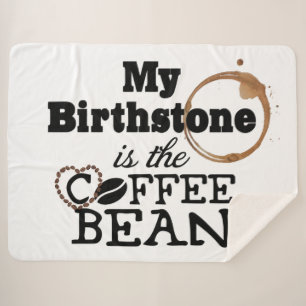 Kaffeebohne Sherpa-Decke Sherpadecke
