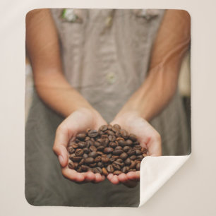 Kaffeebohnen aroma geröstet sherpadecke