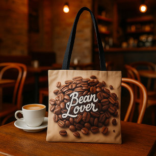 Kaffeebohnen-Ästhetik für Kaffeeliebhaber Tasche