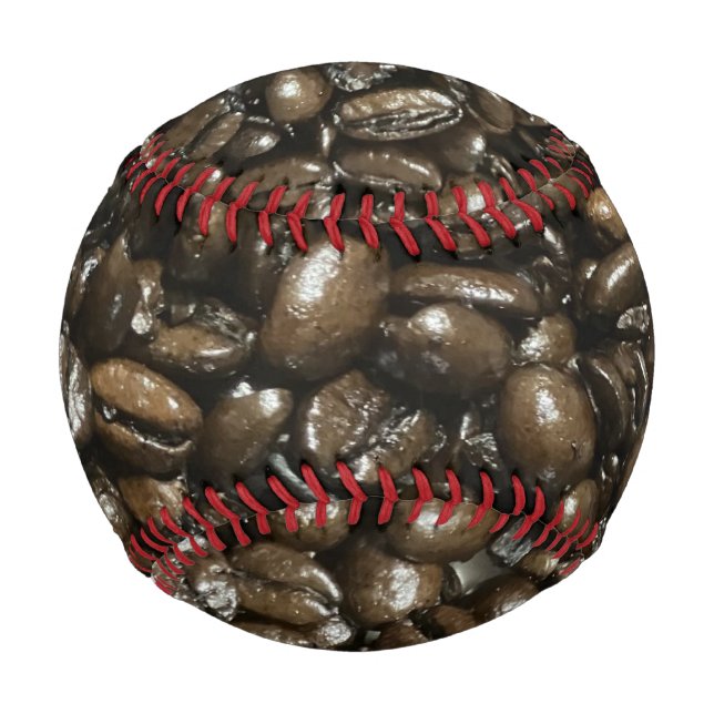 Kaffeebohnen Baseball (Vorderseite)