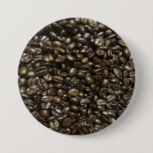 Kaffeebohnen Button