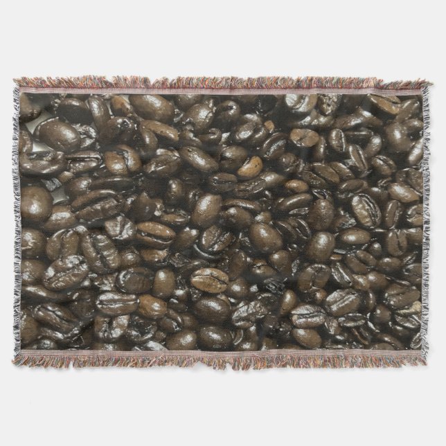 Kaffeebohnen Decke (Vorderseite)