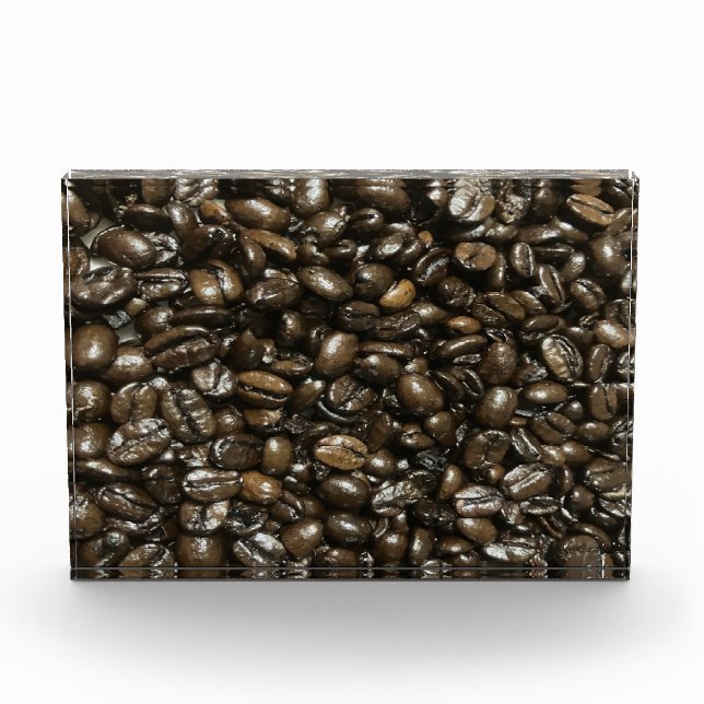 Kaffeebohnen Fotoblock (Vorderseite)