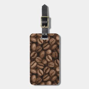 Kaffeebohnen Gepäckanhänger
