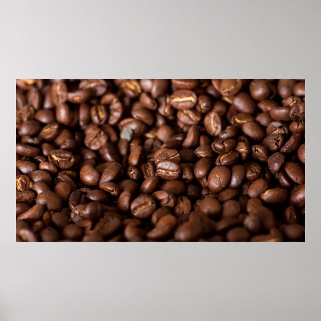 Kaffeebohnen Hintergrundabstrakte, Aroma, Hintergr Poster (Vorne)