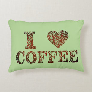 Kaffeebohnen I Liebe Kaffee Dekokissen