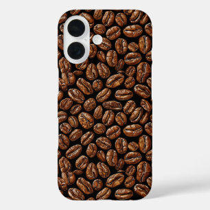 Kaffeebohnen iPhone 16 Hülle