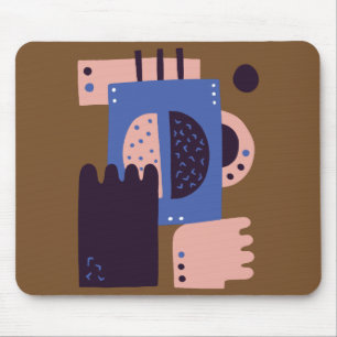 Kaffeebohnen - Kaffeeliebhaber Kunst Mousepad