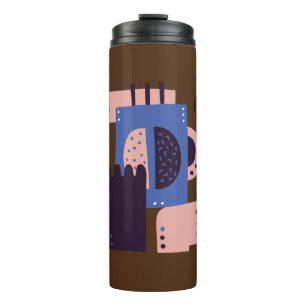 Kaffeebohnen - Kaffeeliebhaber Kunst Thermosbecher