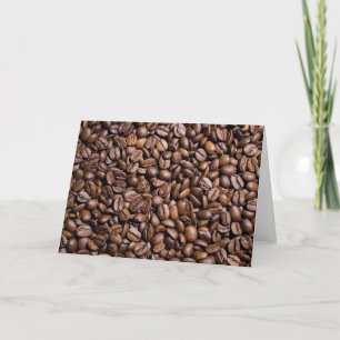 Kaffeebohnen Karte